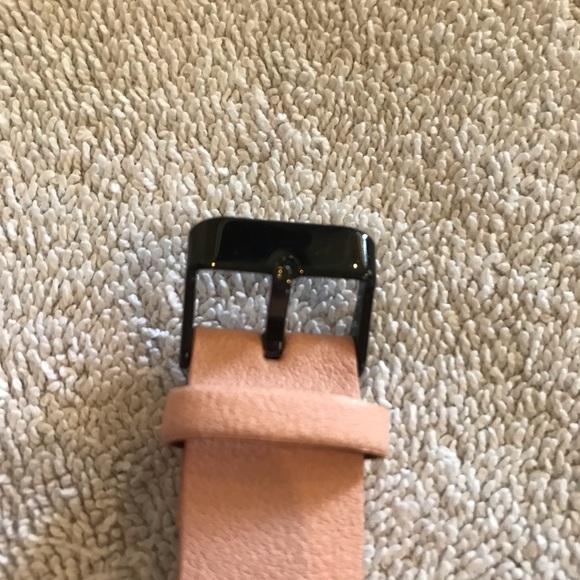 Dusty Rose Black Quartz Watch - Picture 7 of 10